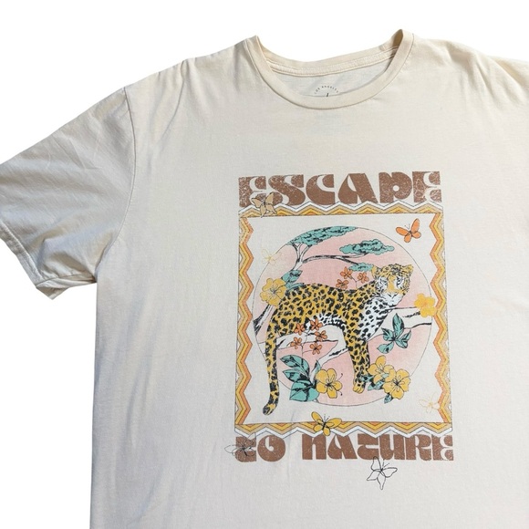 Pac Sun PS / LA Escape To Nature Oversized T-Shirt, OSFM - Picture 4 of 7